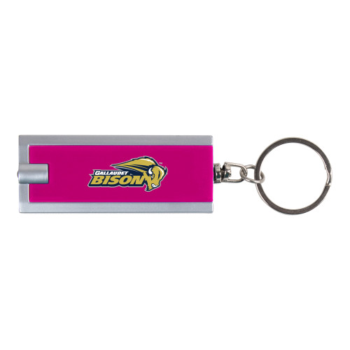  Turbo Pink Flashlight Key Holder - GU Bison