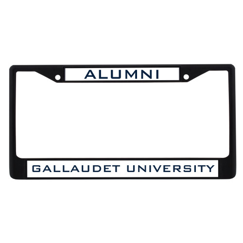 Alumni Metal License Plate Frame in Black - Alumni