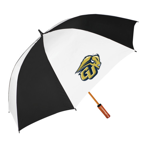 64 Inch Black/White Umbrella - GU Bison