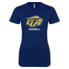 Thumbnail image for  Next Level Womens Navy Boyfriend Tee