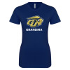 Thumbnail image for  Next Level Womens Navy Boyfriend Tee