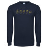 Thumbnail image for  Navy Long Sleeve T-Shirt