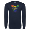 Thumbnail image for  Navy Long Sleeve T-Shirt