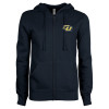 Thumbnail image for  ENZA Womens Navy Fleece Full Zip Hoodie