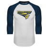 Thumbnail image for  White/Navy Raglan Baseball T Shirt
