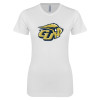 Thumbnail image for  Next Level Womens White Boyfriend Tee
