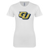 Thumbnail image for  Next Level Womens White Boyfriend Tee