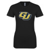 Thumbnail image for  Next Level Womens Black Boyfriend Tee
