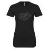 Thumbnail image for  Next Level Womens Black Boyfriend Tee