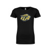 Thumbnail image for  Next Level Girls Black Fashion Fit T Shirt