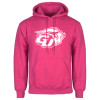 Thumbnail image for  Womens Fuchsia Fleece Hoodie