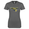 Thumbnail image for  Next Level Womens Charcoal Boyfriend Tee