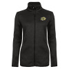 Thumbnail image for  Womens Black Heather Fleece Jacket