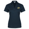 Thumbnail image for  Womens Navy Performance Fine Jacquard Polo