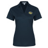 Thumbnail image for  Womens Navy Performance Fine Jacquard Polo