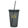 Thumbnail image for  Madison Double Wall Charcoal Tumbler w/Straw 16oz