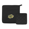 Thumbnail image for  Quilted Canvas Black Pot Holder