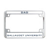 Thumbnail image for  Metal Motorcycle License Plate Frame in Chrome