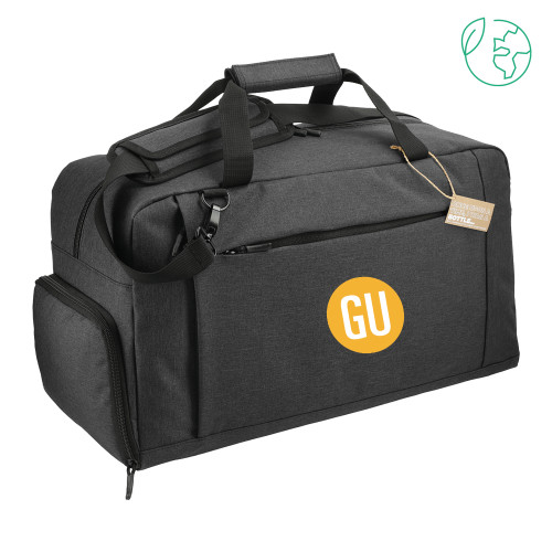  Aft Recycled PET 21 Inch Charcoal Duffel - GU Logo