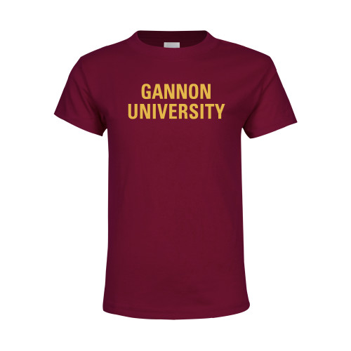  Youth Maroon T Shirt - Gannon University