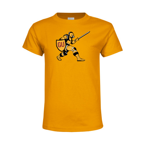  Youth Gold T-Shirt - Gannon Golden Knight Logo