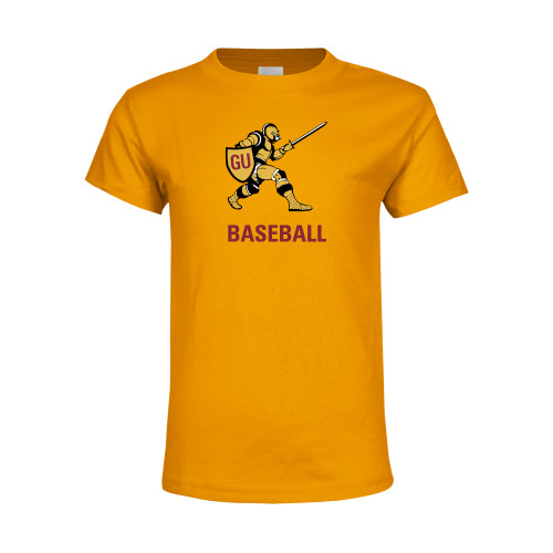  Youth Gold T-Shirt - Baseball