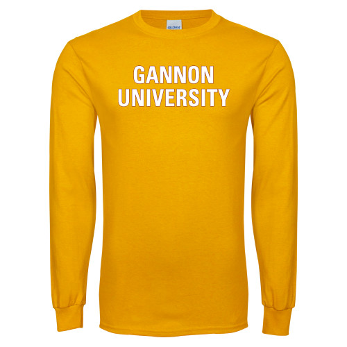  Gold Long Sleeve T Shirt - Gannon University