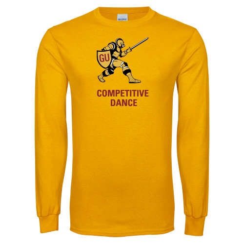  Gold Long Sleeve T Shirt - Competitive Dance