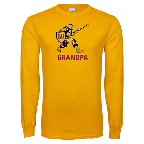  Gold Long Sleeve T Shirt - Grandpa
