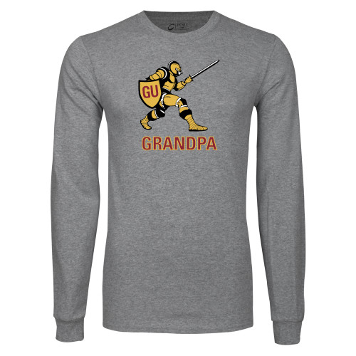  Grey Long Sleeve T Shirt - Grandpa
