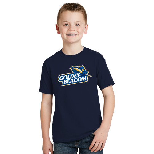  Youth Navy T Shirt - Primary Mark