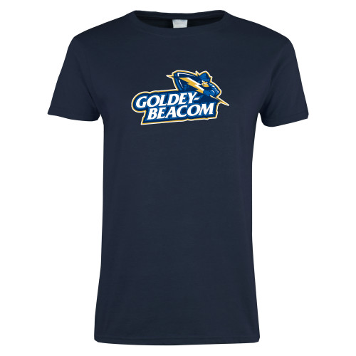  Womens Short Sleeve Navy Tee - Primary Mark
