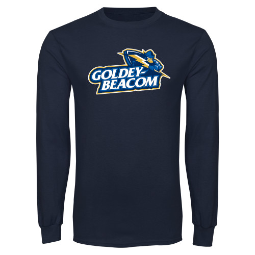  Navy Long Sleeve T-Shirt - Primary Mark