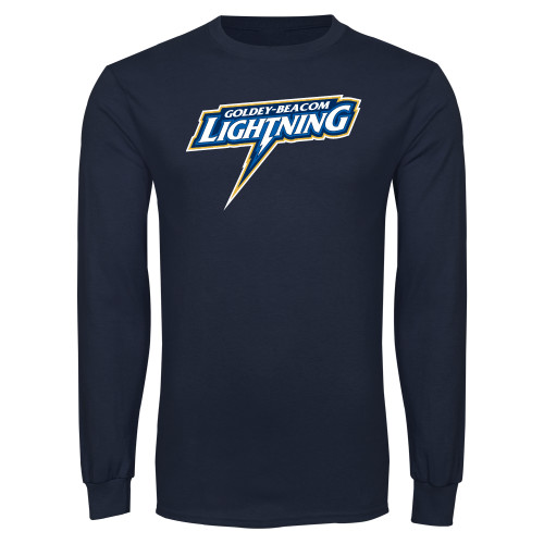 Navy Long Sleeve T-Shirt - Goldey Beacom Lighting