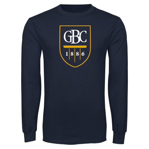  Navy Long Sleeve T-Shirt - GBC 1886