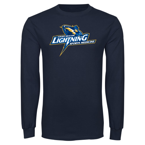  Navy Long Sleeve T-Shirt - Sports Medicine