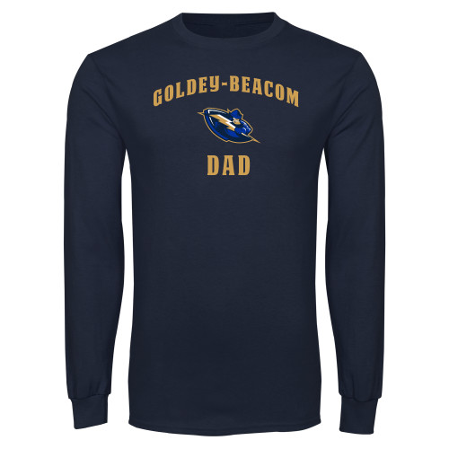  Navy Long Sleeve T-Shirt - Dad