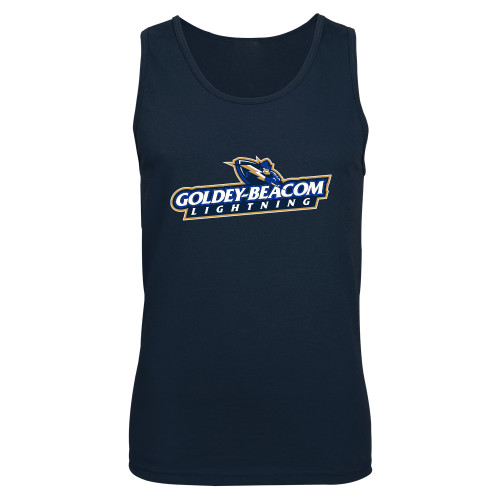  Navy Tank Top - Horizontal Lighting