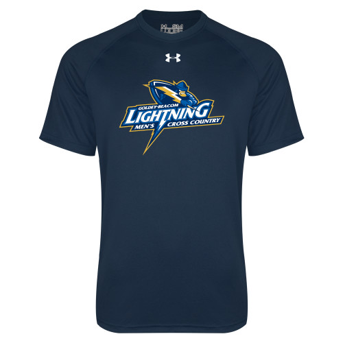  Under Armour Navy Tech Tee - Mens Cross Country