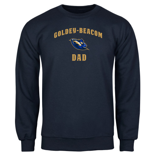  Navy Fleece Crew - Dad