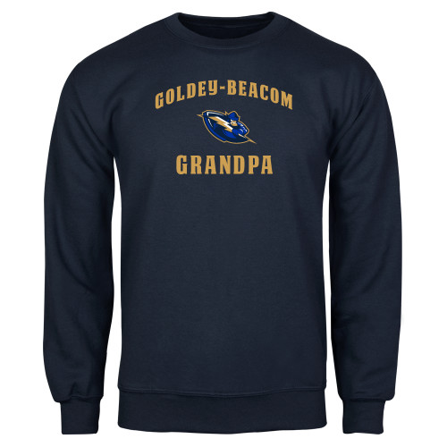  Navy Fleece Crew - Grandpa