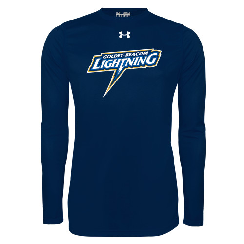  Under Armour Navy Long Sleeve Tech Tee - Goldey Beacom Lighting