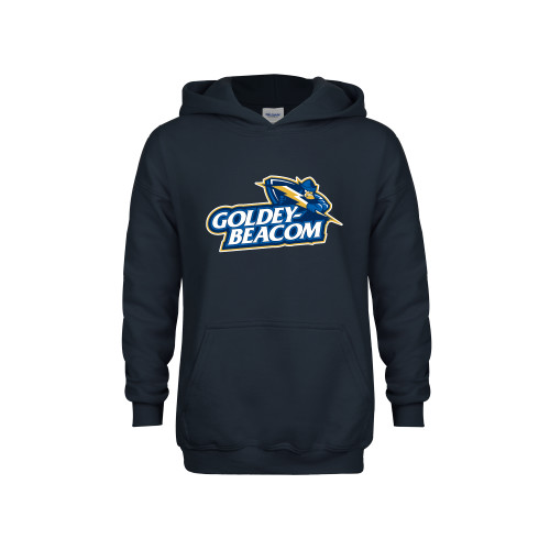  Youth Navy Fleece Hoodie - Primary Mark