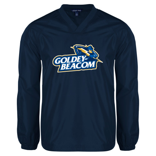  Navy V Neck Raglan Windshirt - Primary Mark