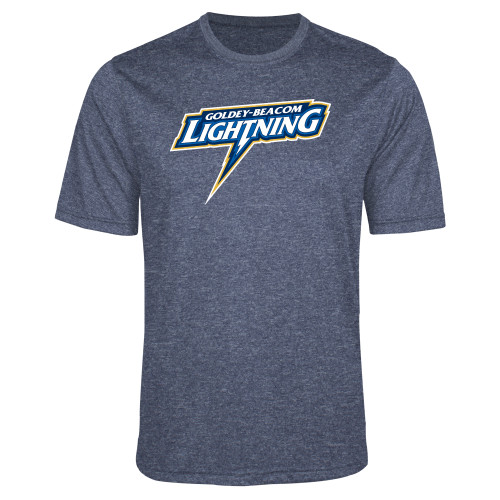  Navy Heather Performance Contender Tee - Goldey Beacom Lighting