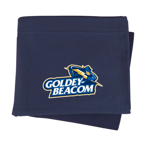  Navy Sweatshirt Blanket - Primary Mark