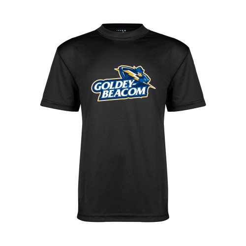  Youth Performance Black Tee - Primary Mark