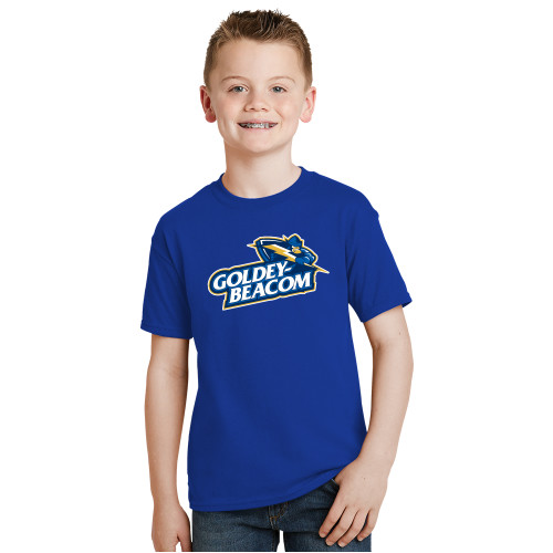  Youth Royal T Shirt - Primary Mark