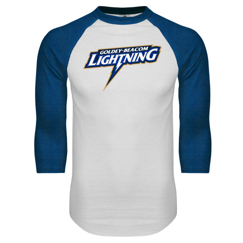 Main Image for  White/Royal Raglan Baseball T Shirt