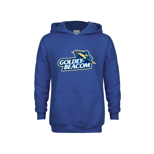  Youth Royal Fleece Hoodie - Primary Mark